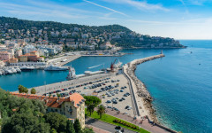 Fotografia zo zájazdu Monako, karneval v Nice a citrusový festival v Mentone.