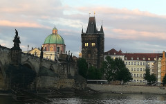 Fotografia zo zájazdu Praha s muzikálom MAMINY v podaní Lucie Bílej.