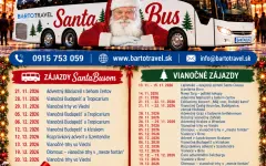 Fotografia zo zájazdu SANTABUS na vianočné trhy.