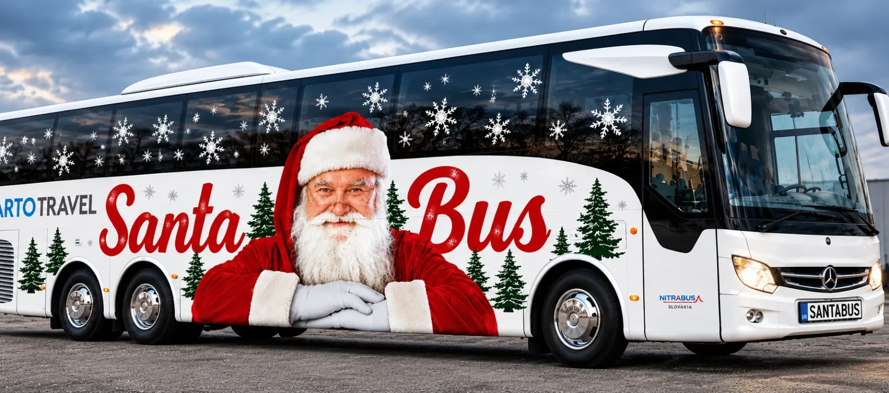 SANTABUS na vianočné trhy